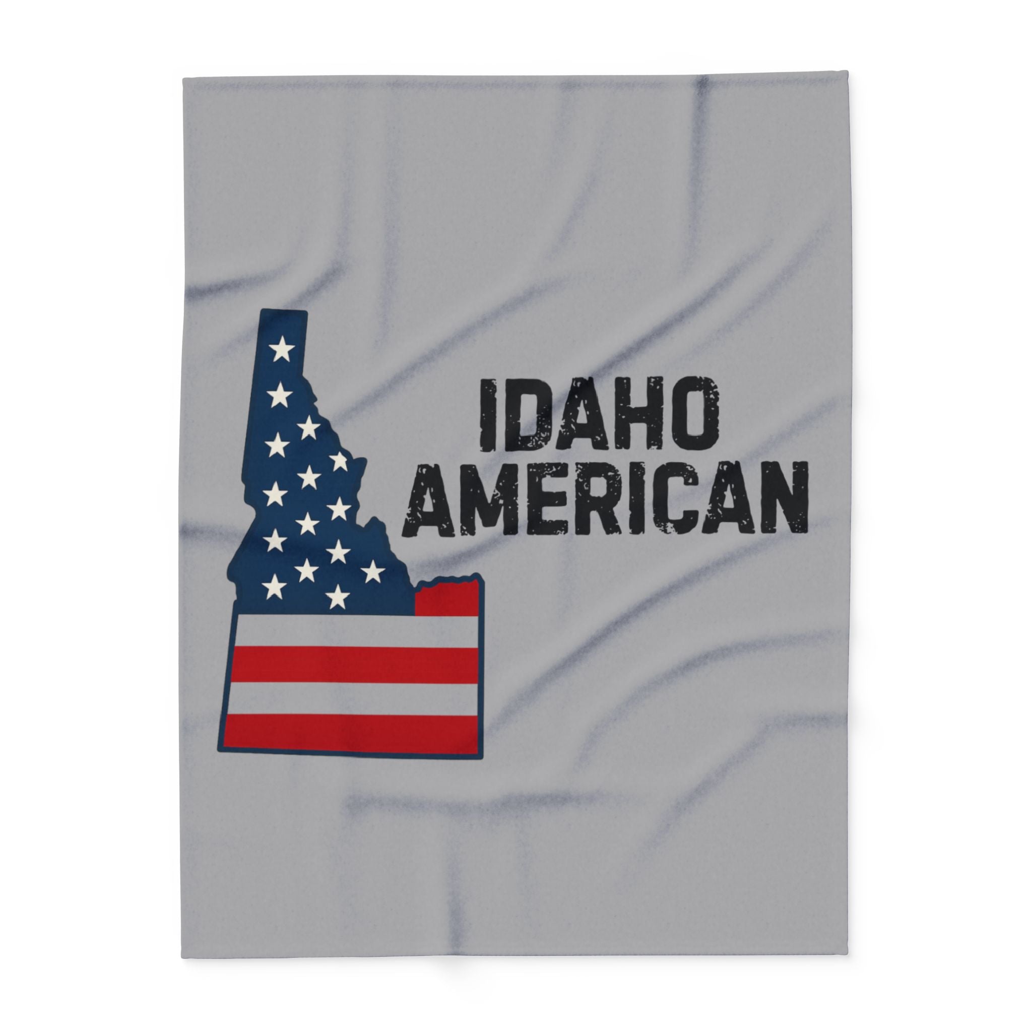 Idaho American Fleece Throw Blanket