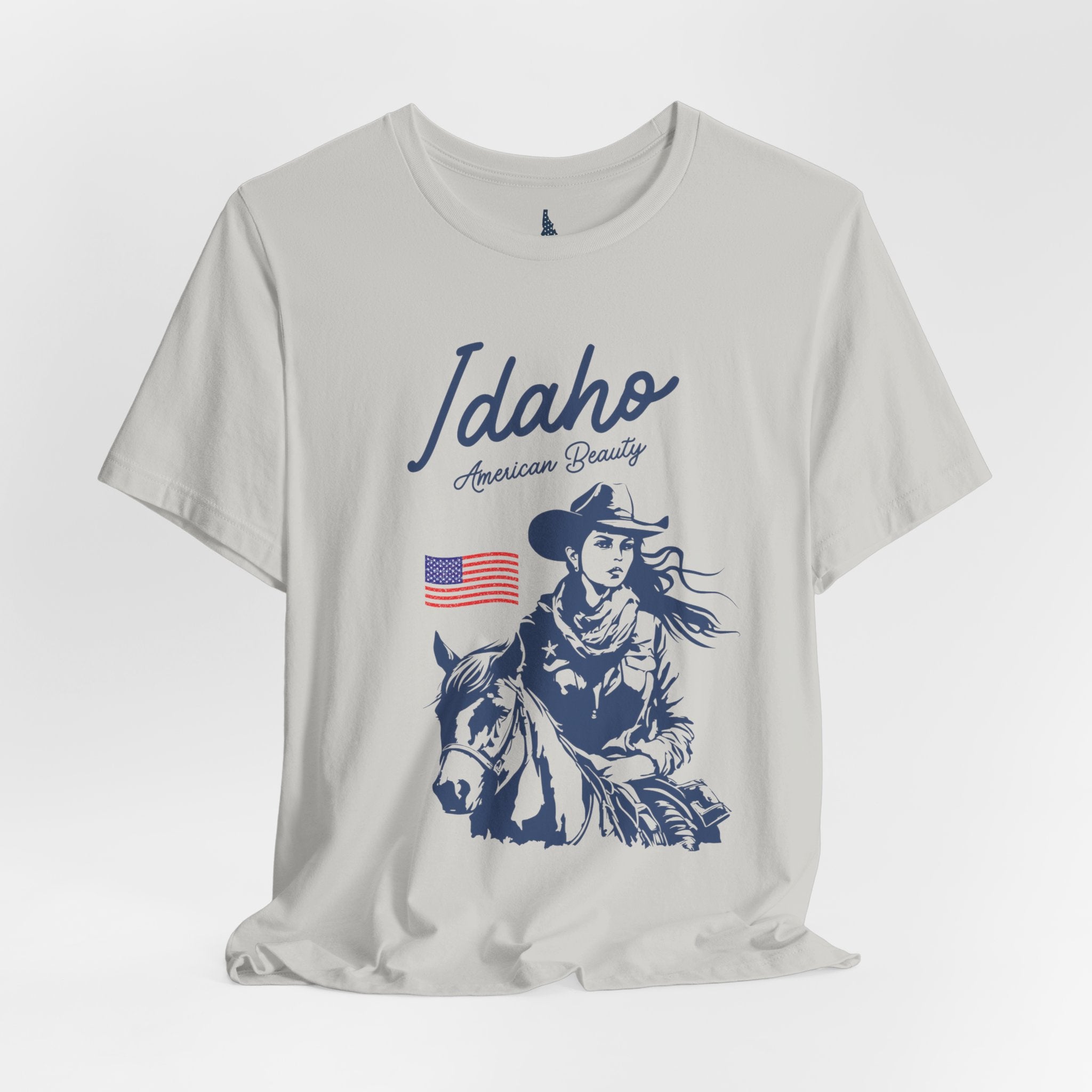Idaho American Beauty Cowgirl Western T-Shirt