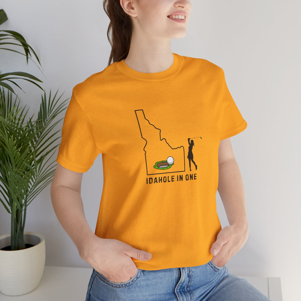 Idahole in One Women's Golf T-Shirt