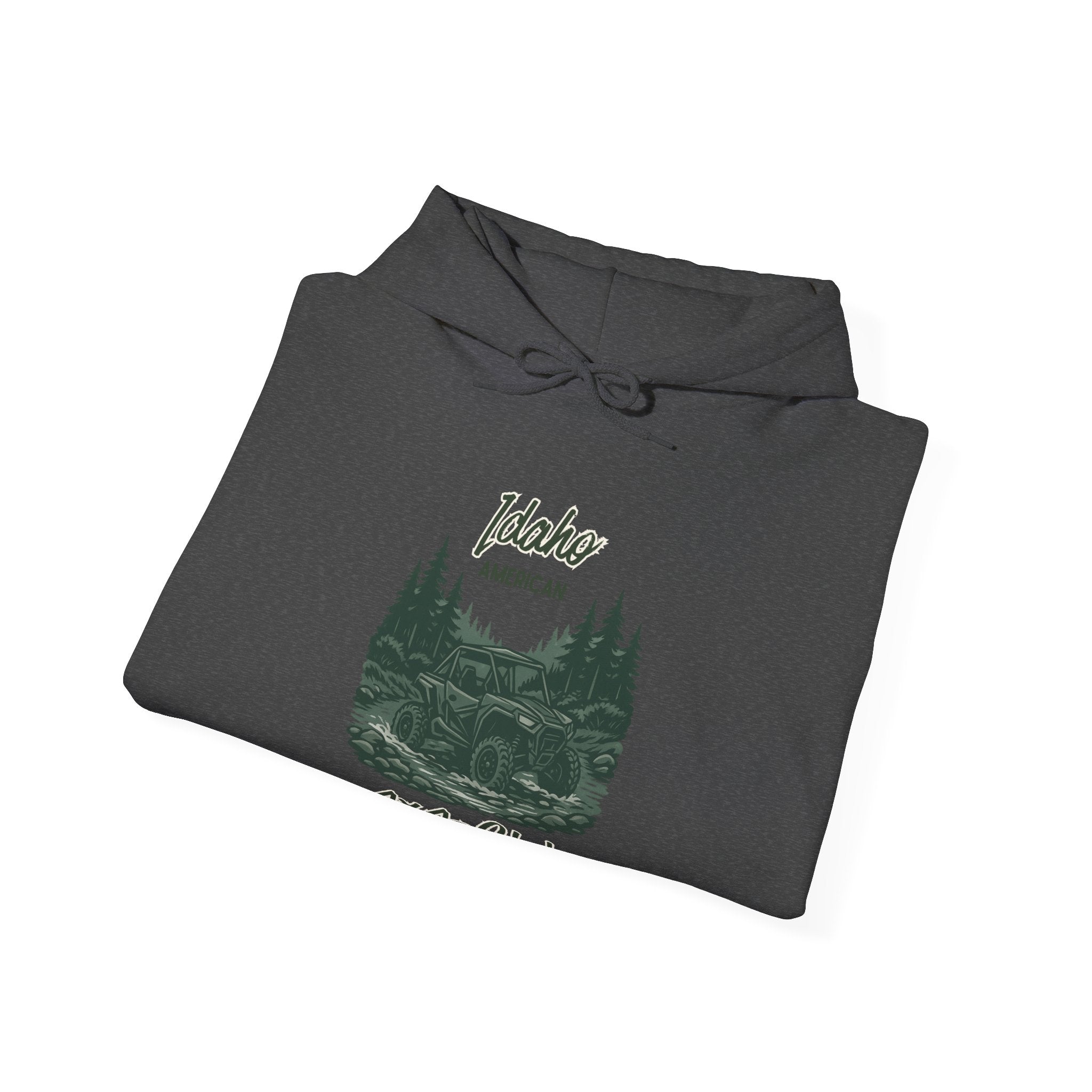 Idaho American 4x4 Club Hoodie with Sleeve Logo