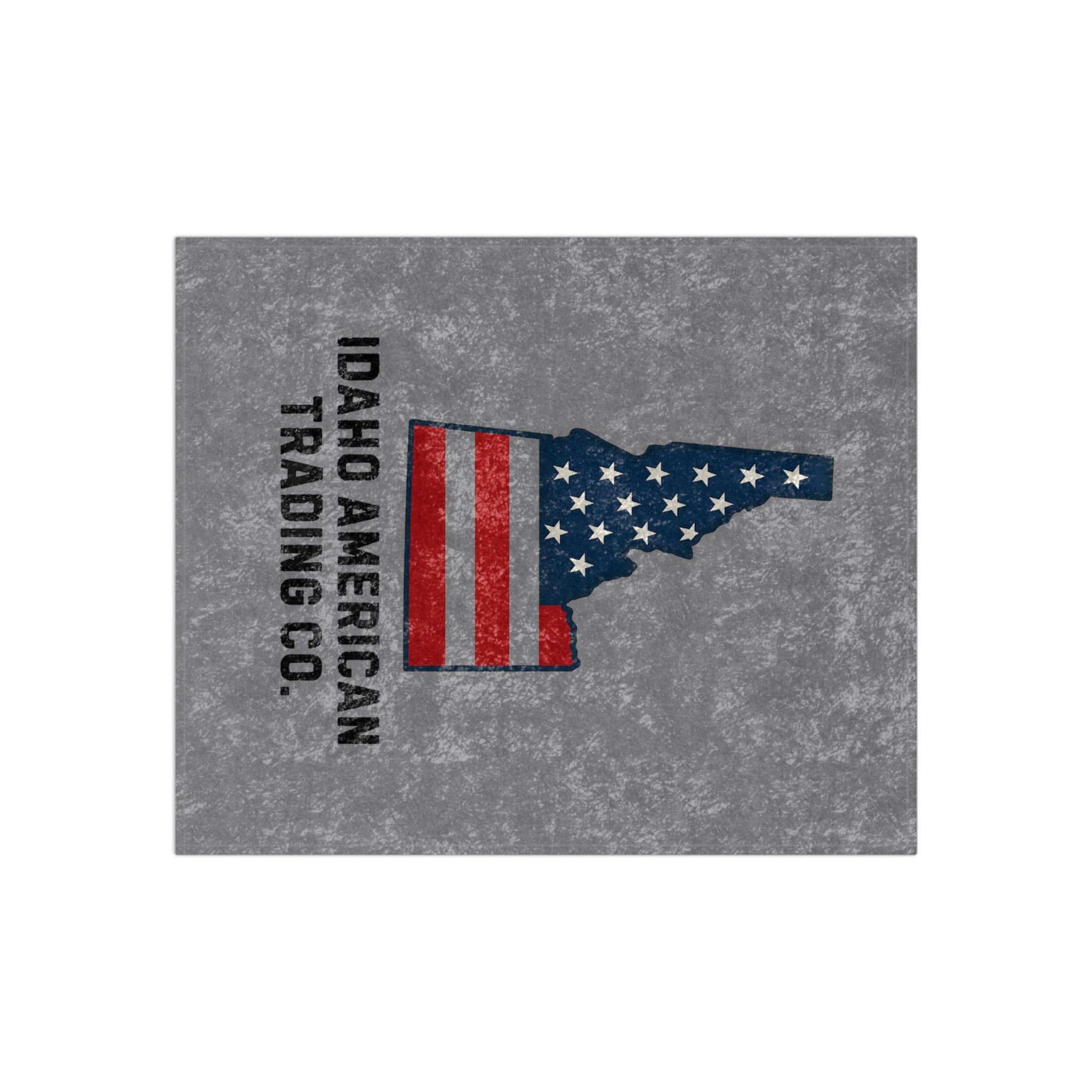Idaho American Trading Co. Crushed Velvet Throw Blanket