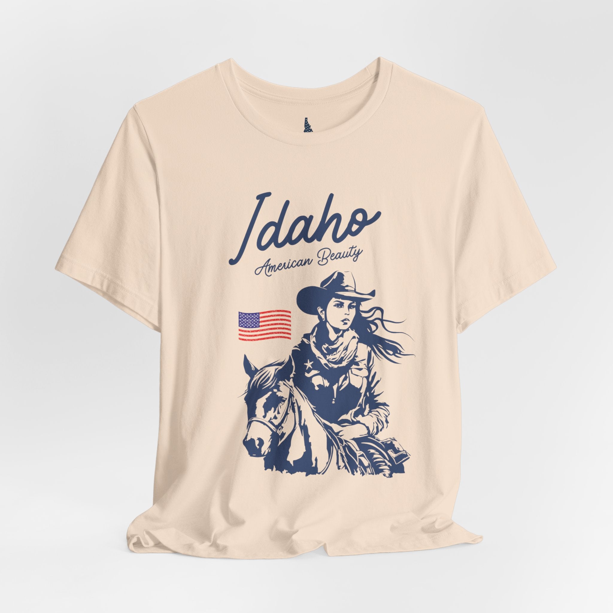 Idaho American Beauty Cowgirl Western T-Shirt