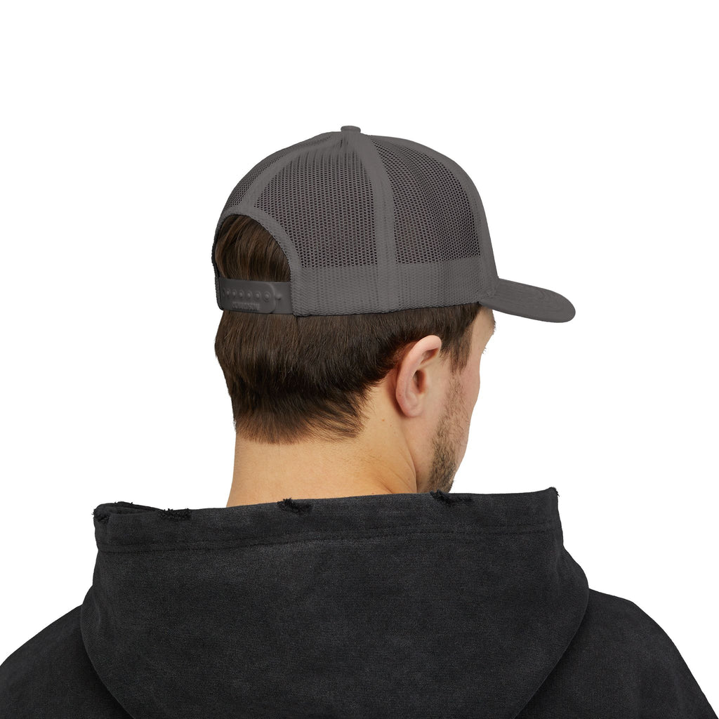 'Idaho American' Embroidered Snapback Trucker Cap