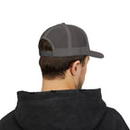 'Idaho American' Embroidered Snapback Trucker Cap