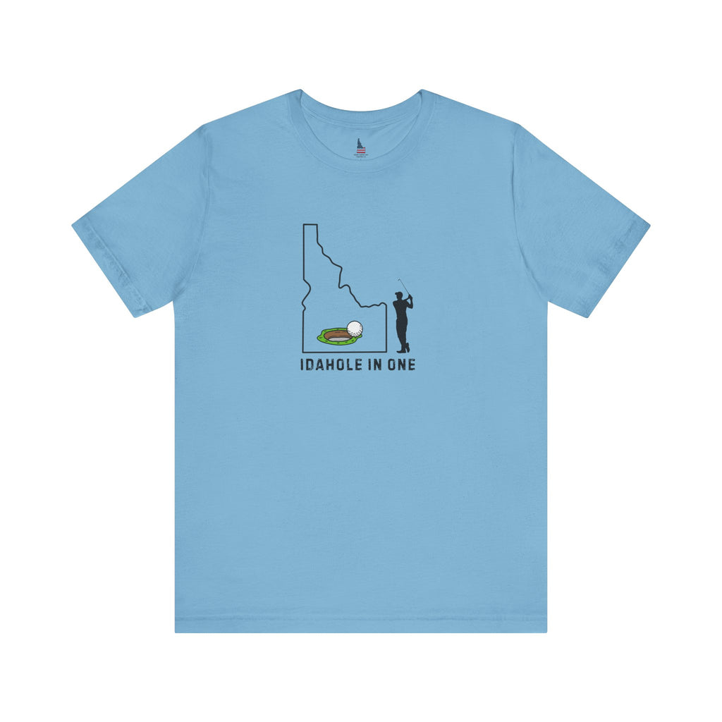 Idahole In One Men's Golf T-Shirt