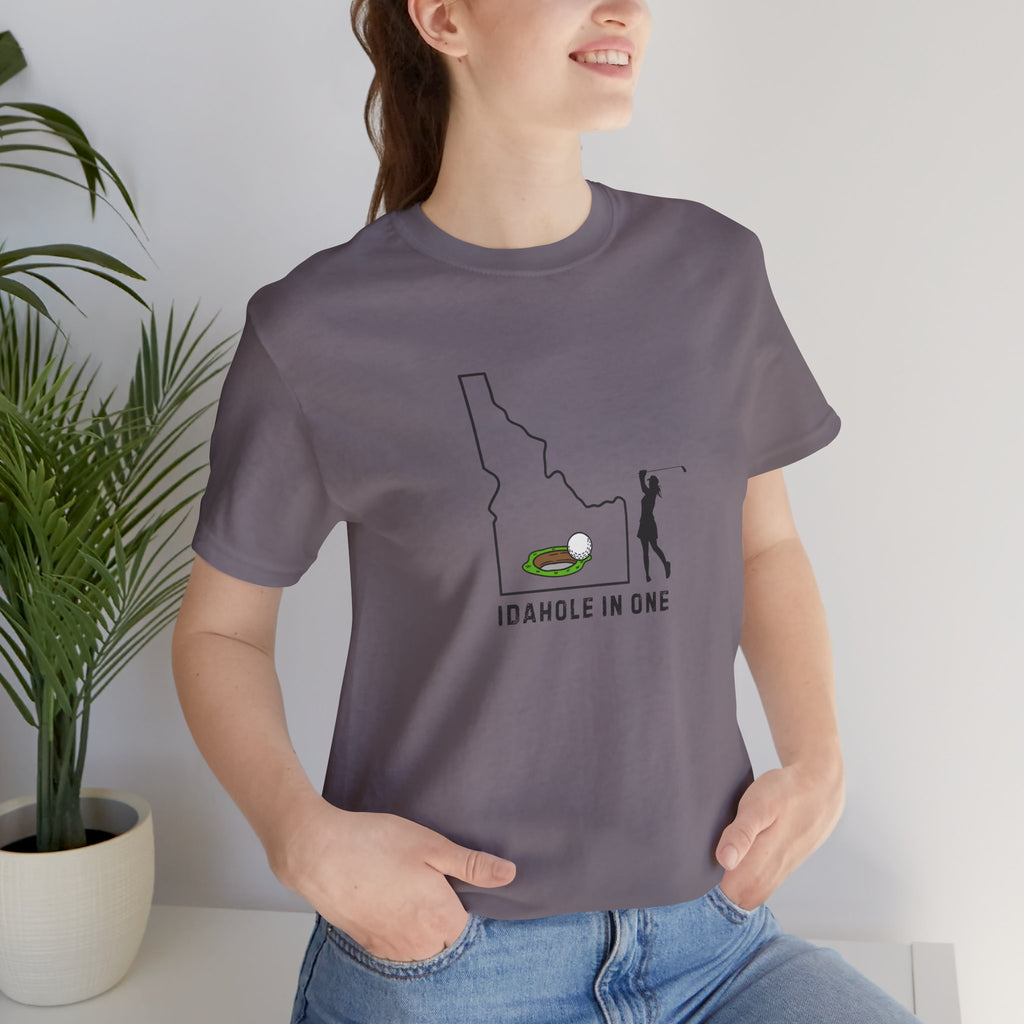 Idahole in One Women's Golf T-Shirt