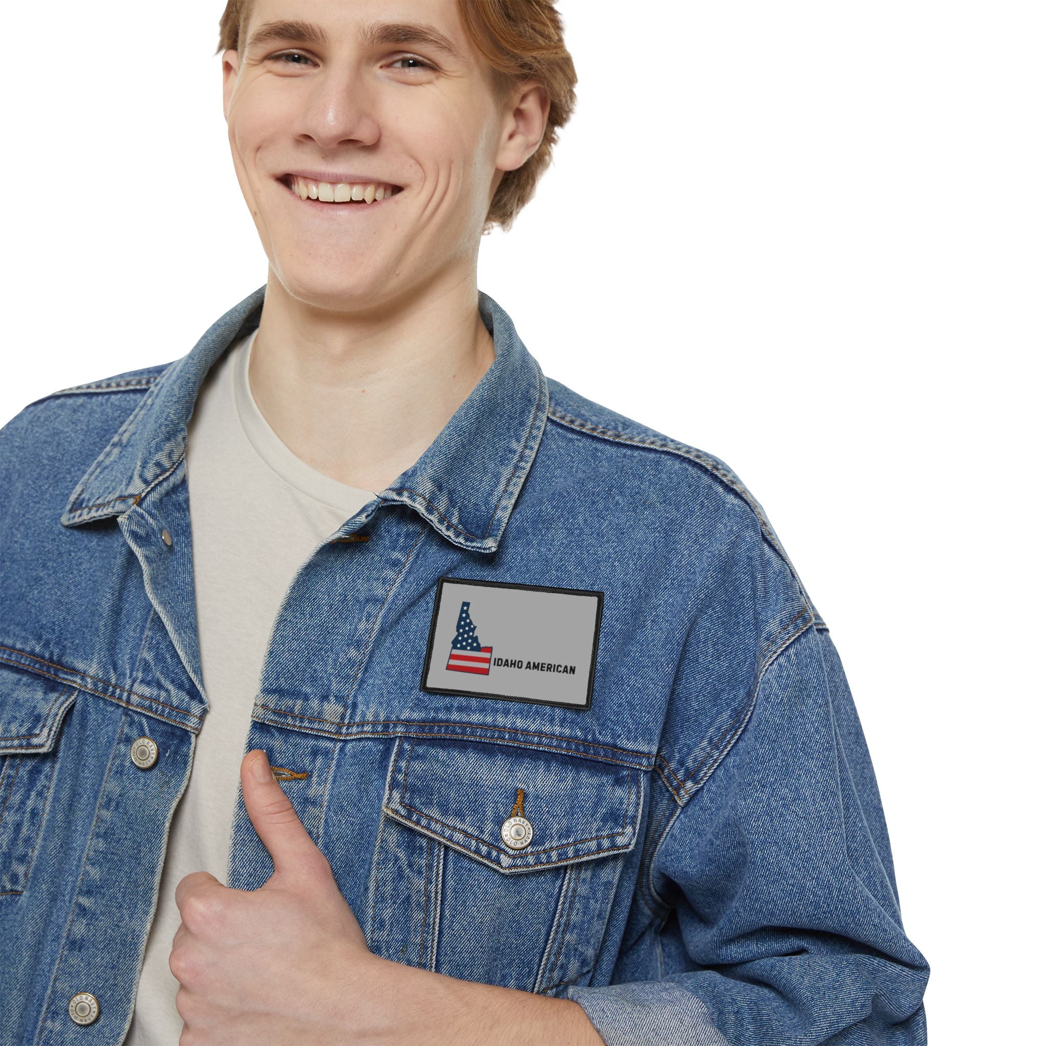 Idaho American Iron-On Patch