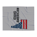 Idaho American Fleece Throw Blanket