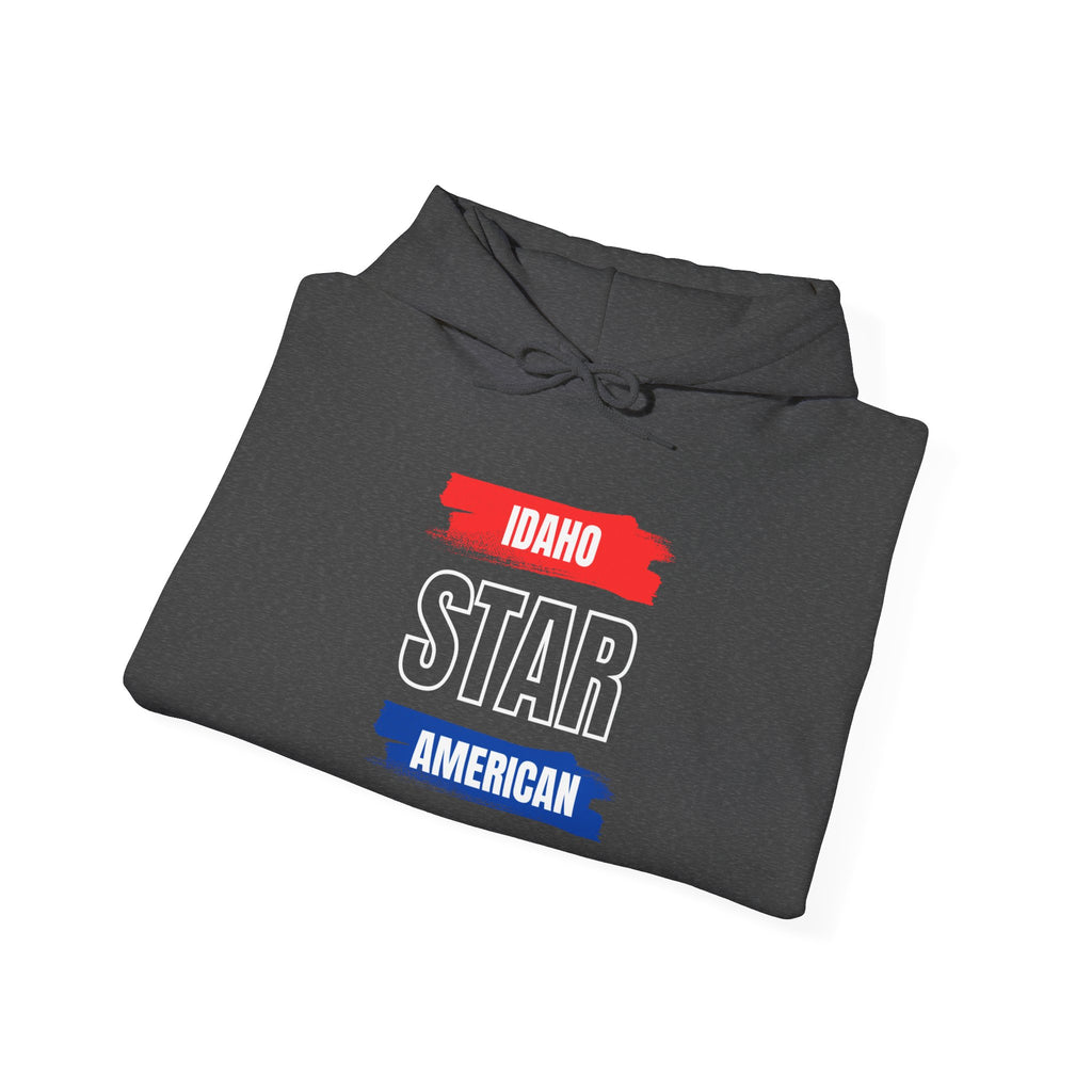 Idaho American 'Star' Hoodie with Sleeve Logo