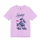 Idaho American Beauty Cowgirl Western T-Shirt