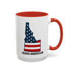 'Idaho American Coffee Mug' - 11oz & 15oz - Perfect for Patriotic Coffee Lovers