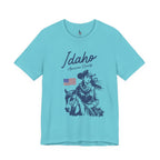 Idaho American Beauty Cowgirl Western T-Shirt