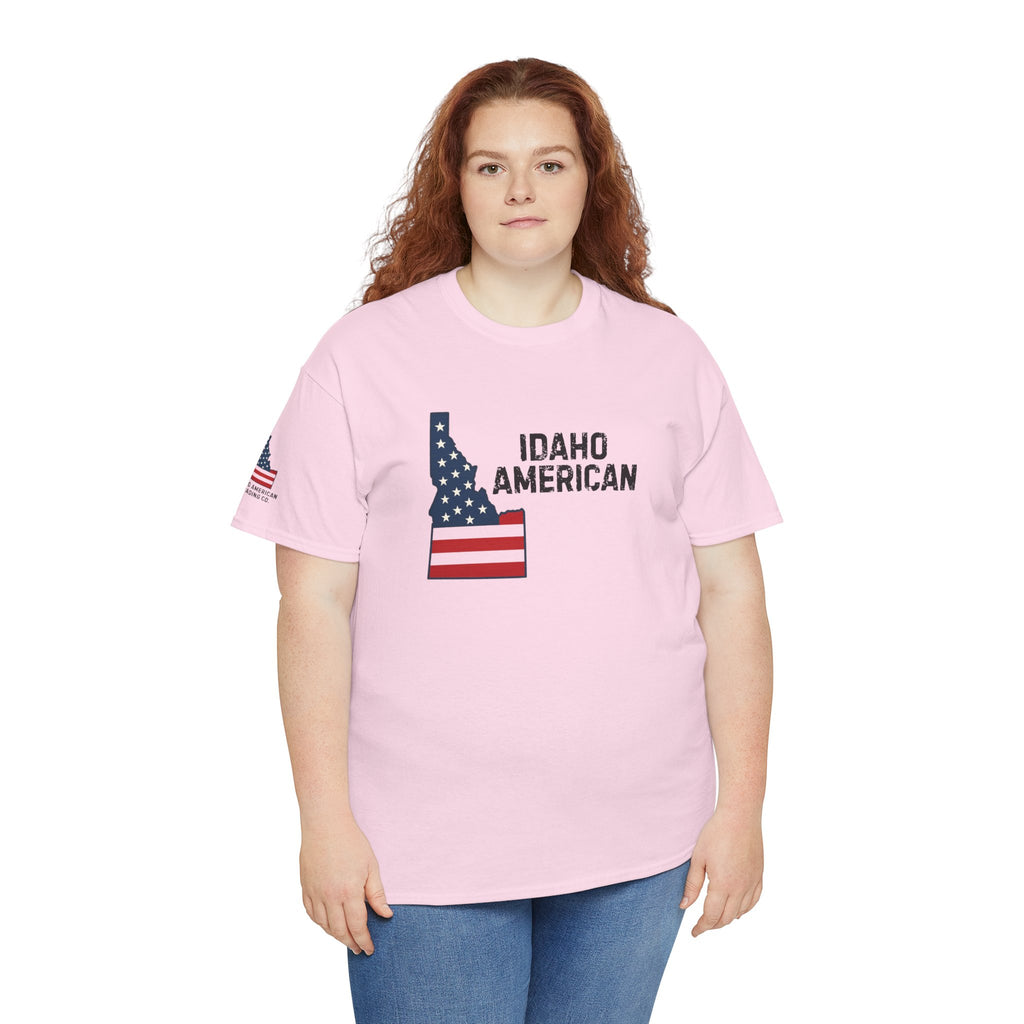 Idaho American T-Shirt with Sleeve Logo