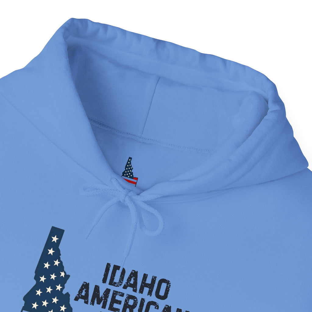 Idaho American Beauty Hoodie with Sleeve Logo