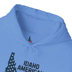 Idaho American Beauty Hoodie with Sleeve Logo