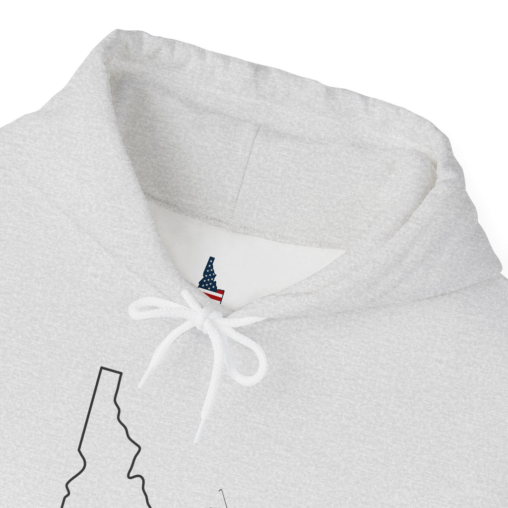 'Idahole In One' Men's Golf Hoodie with Sleeve Logo