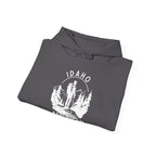 'Idaho American Patriot State of Mind' Hoodie with Sleeve Logo