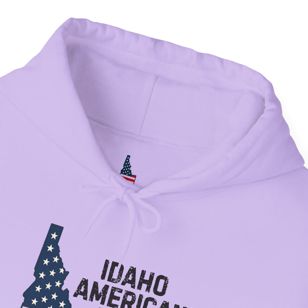 Idaho American Beauty Hoodie with Sleeve Logo