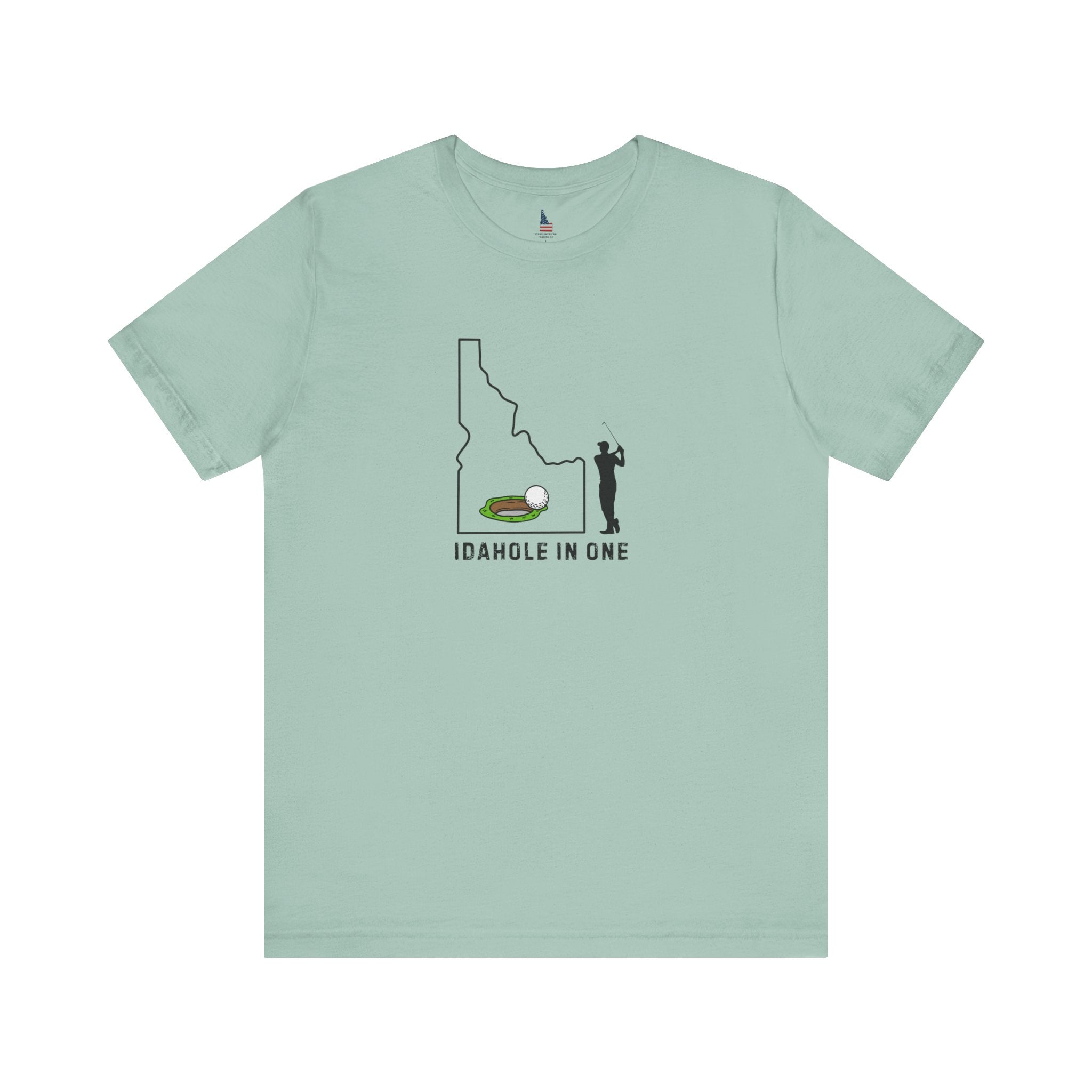 Idahole In One Men's Golf T-Shirt
