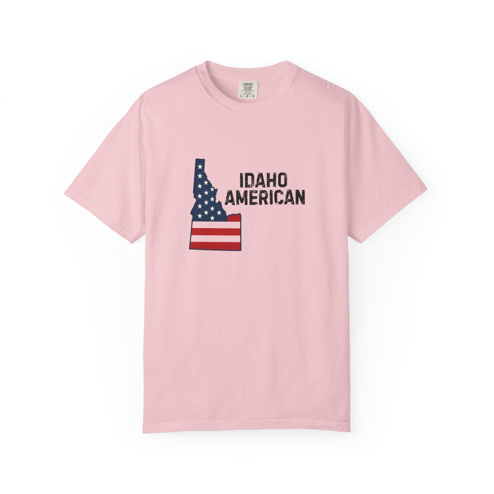 Idaho American T-Shirt with Logo on Back