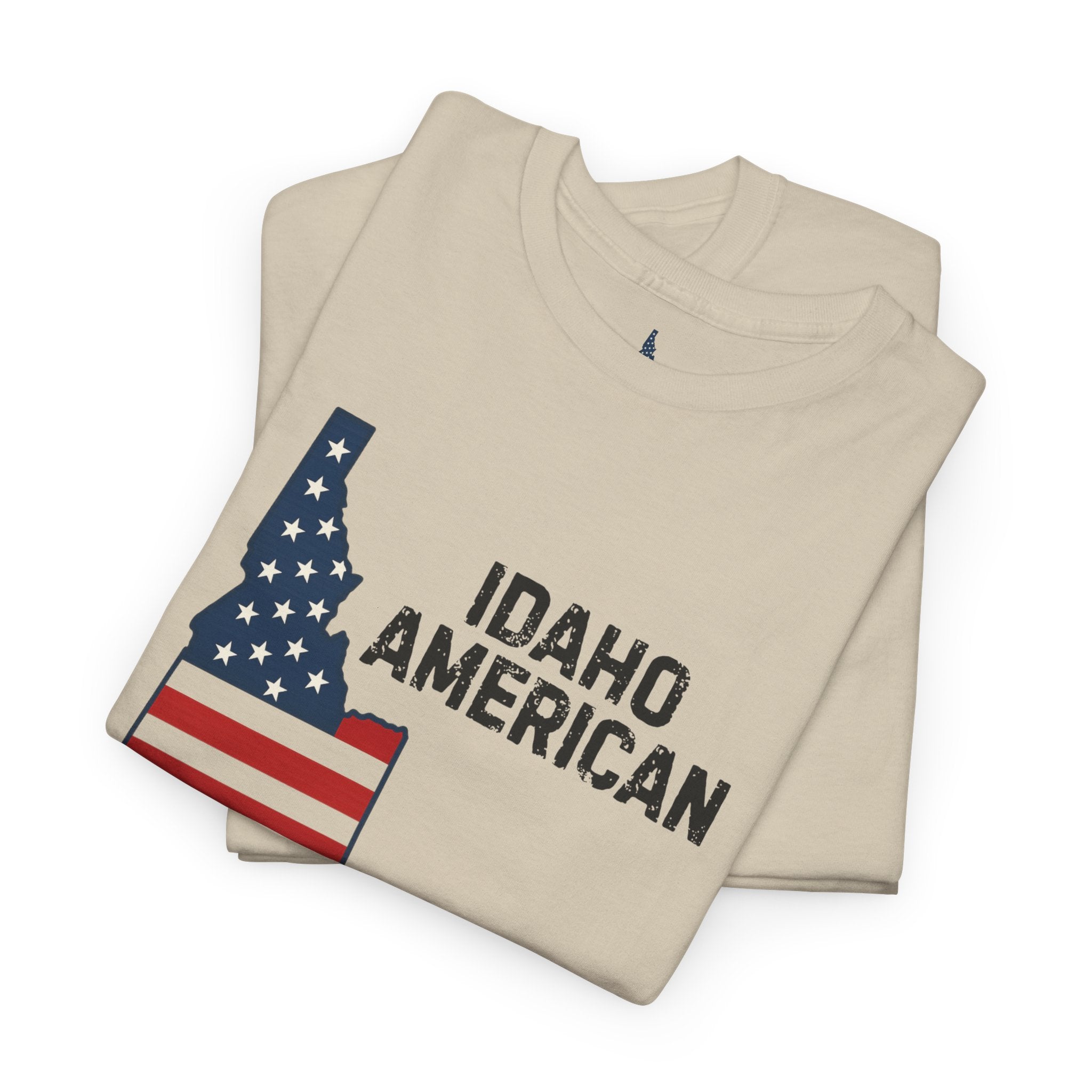 Idaho American T-Shirt with Sleeve Logo