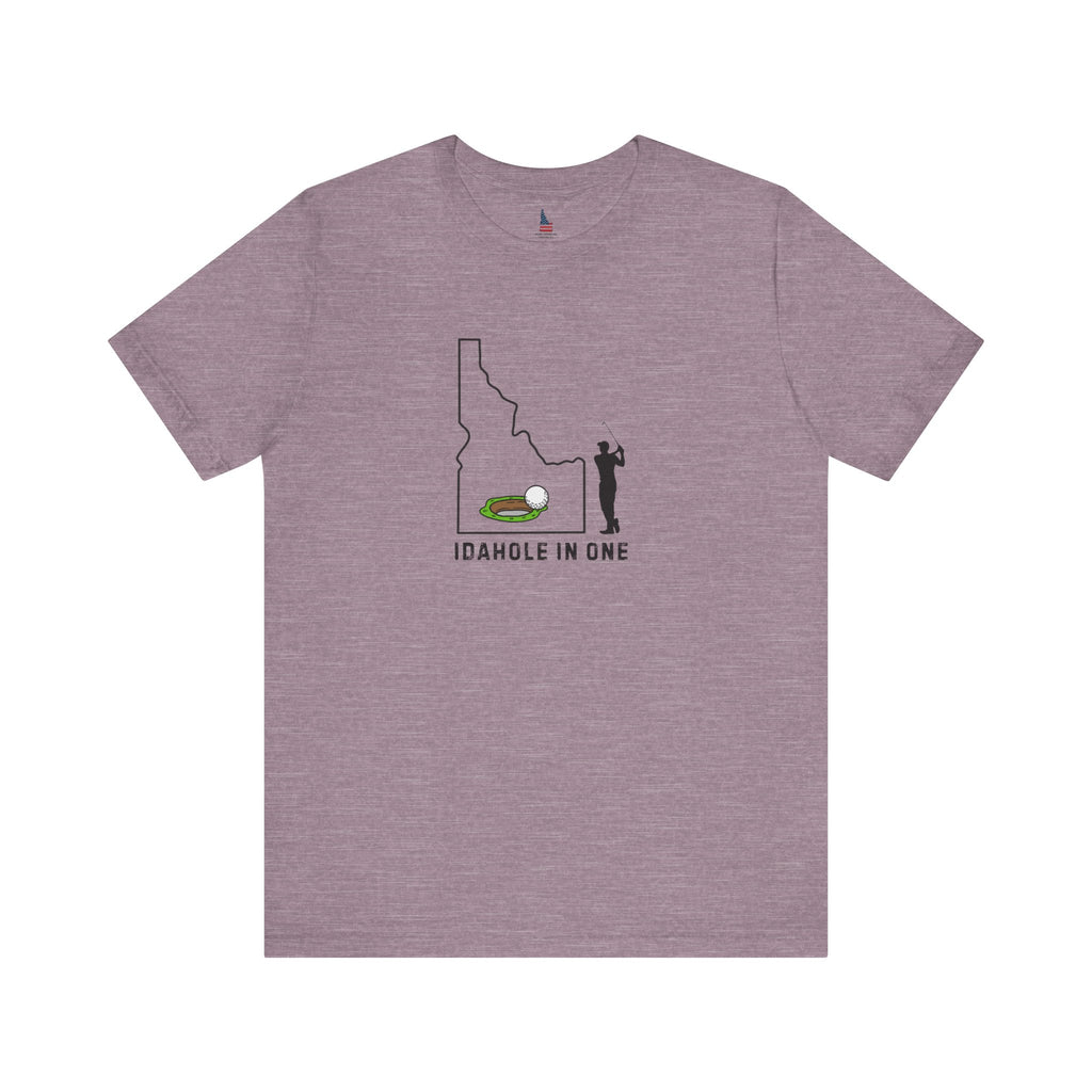 Idahole In One Men's Golf T-Shirt