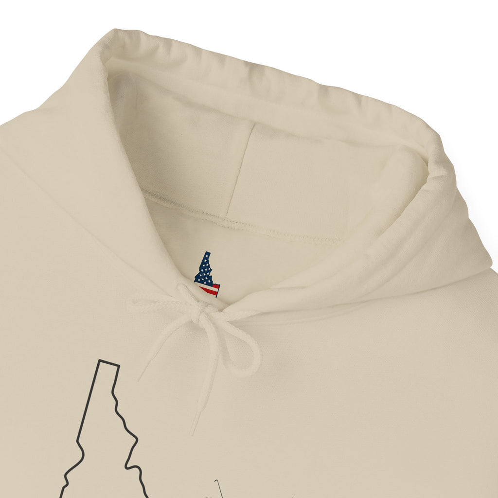 'Idahole In One' Men's Golf Hoodie with Sleeve Logo