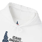 Idaho American Dad Hoodie with Sleeve Logo