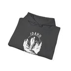 'Idaho American Patriot State of Mind' Hoodie with Sleeve Logo