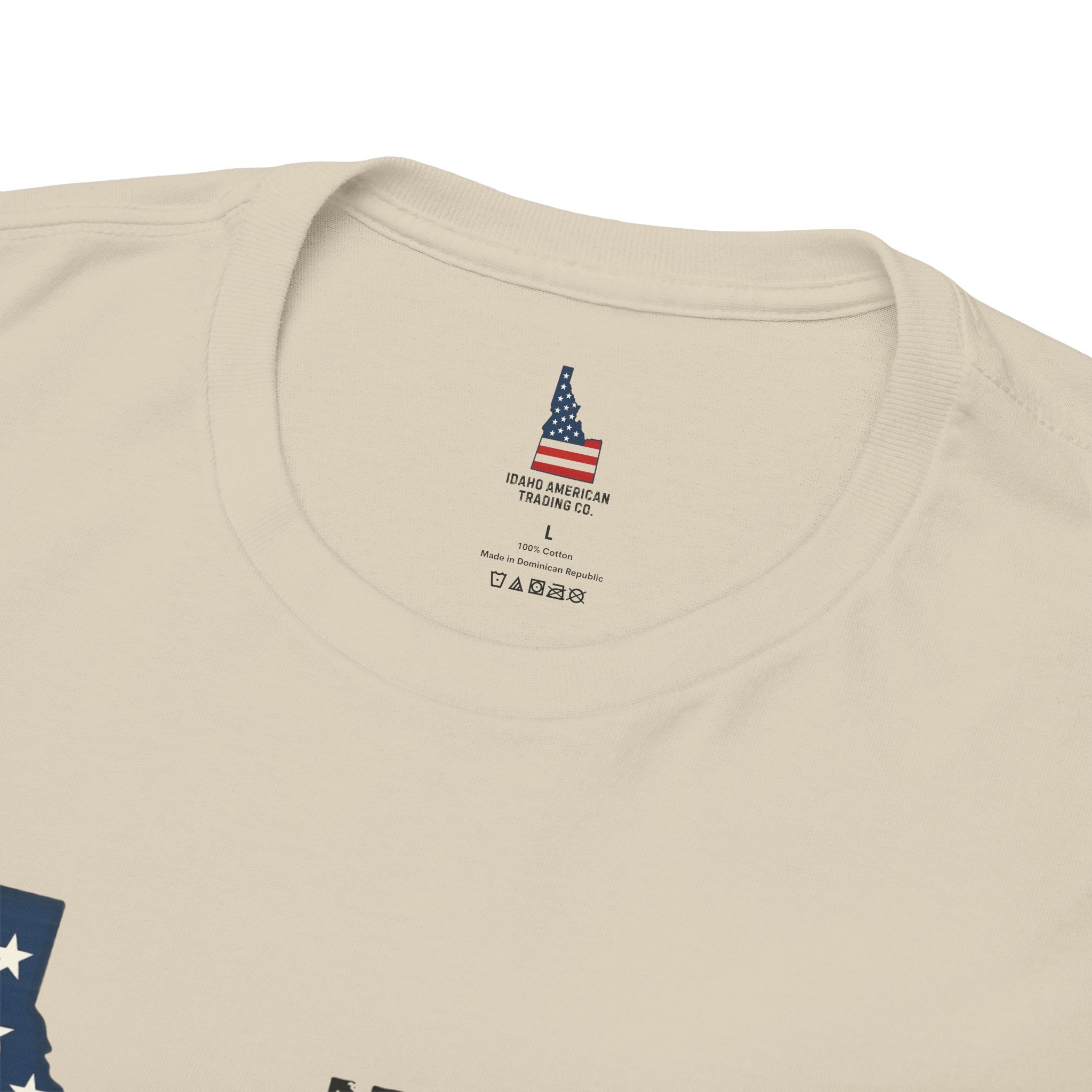 Idaho American T-Shirt with Sleeve Logo