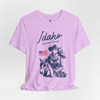 Idaho American Beauty Cowgirl Western T-Shirt