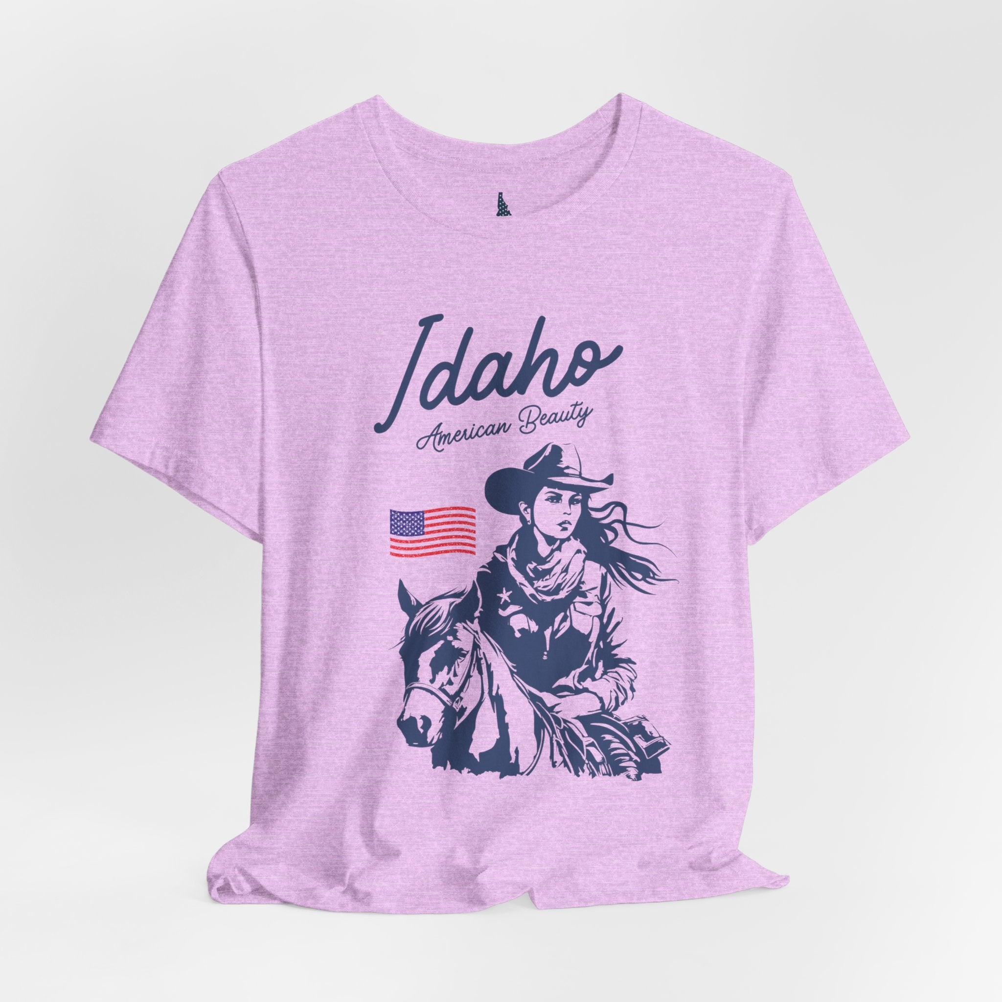 Idaho American Beauty Cowgirl Western T-Shirt