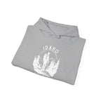 'Idaho American Patriot State of Mind' Hoodie with Sleeve Logo