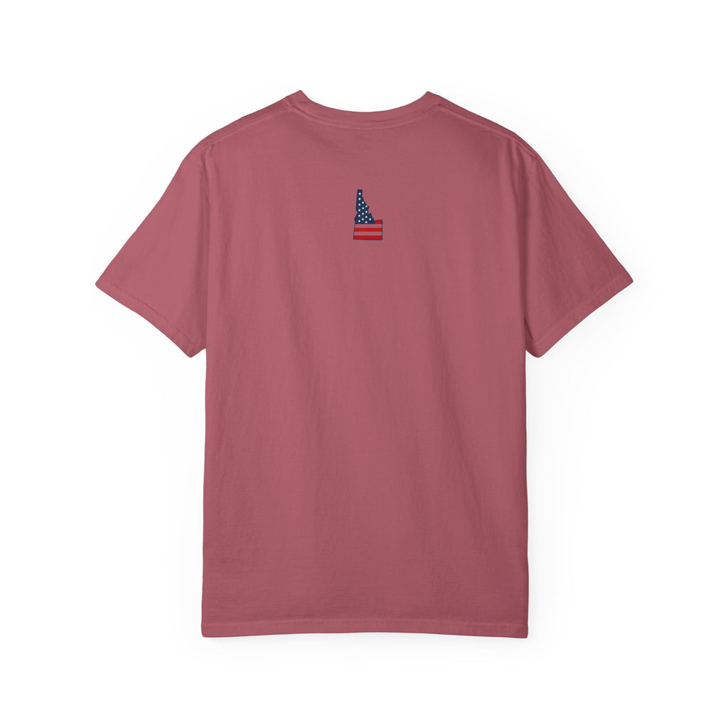 Idaho American T-Shirt with Logo on Back