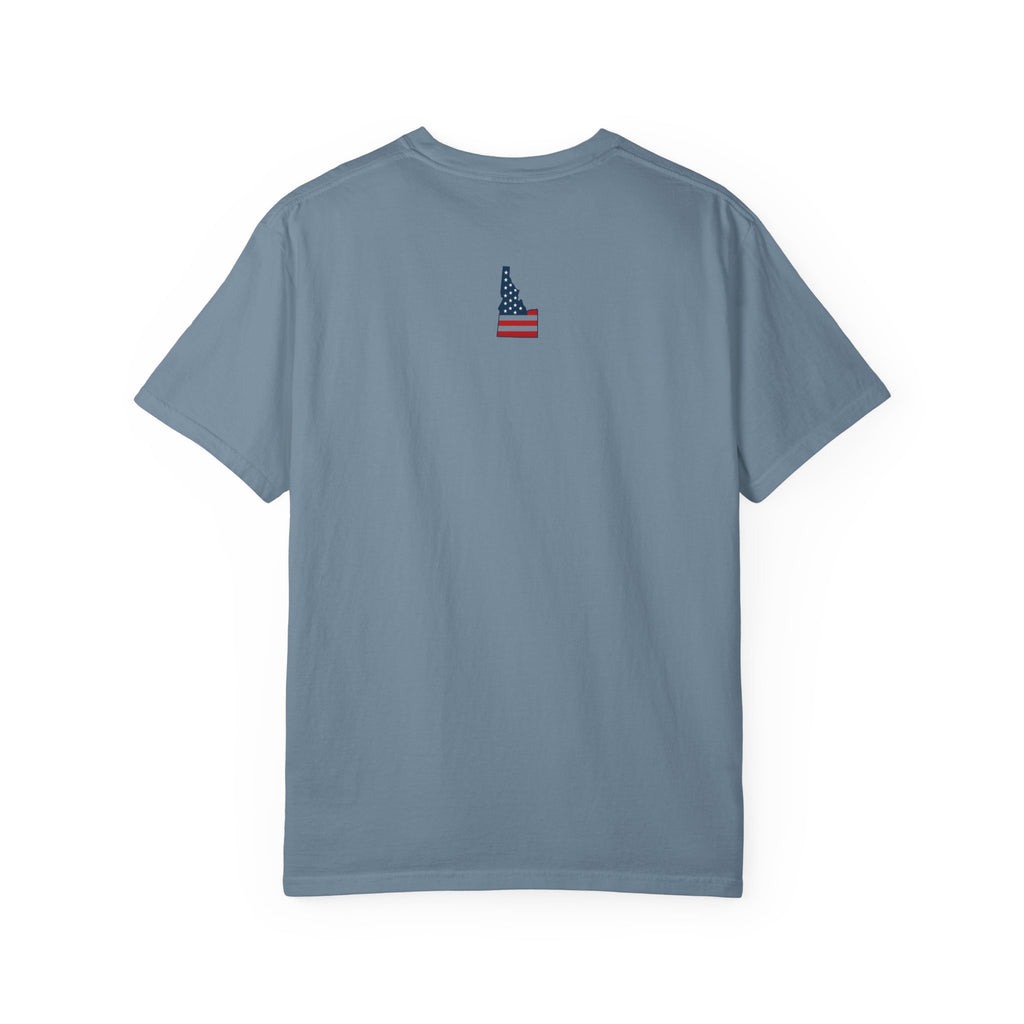 Idaho American T-Shirt with Logo on Back