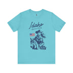 Idaho American Beauty Cowgirl Western T-Shirt