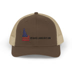 'Idaho American' Embroidered Snapback Trucker Cap