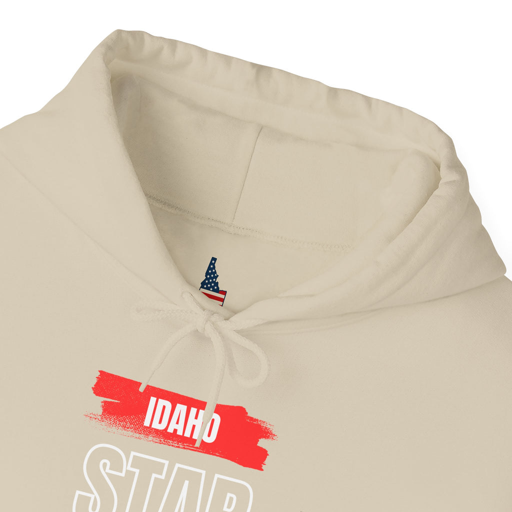 Idaho American 'Star' Hoodie with Sleeve Logo