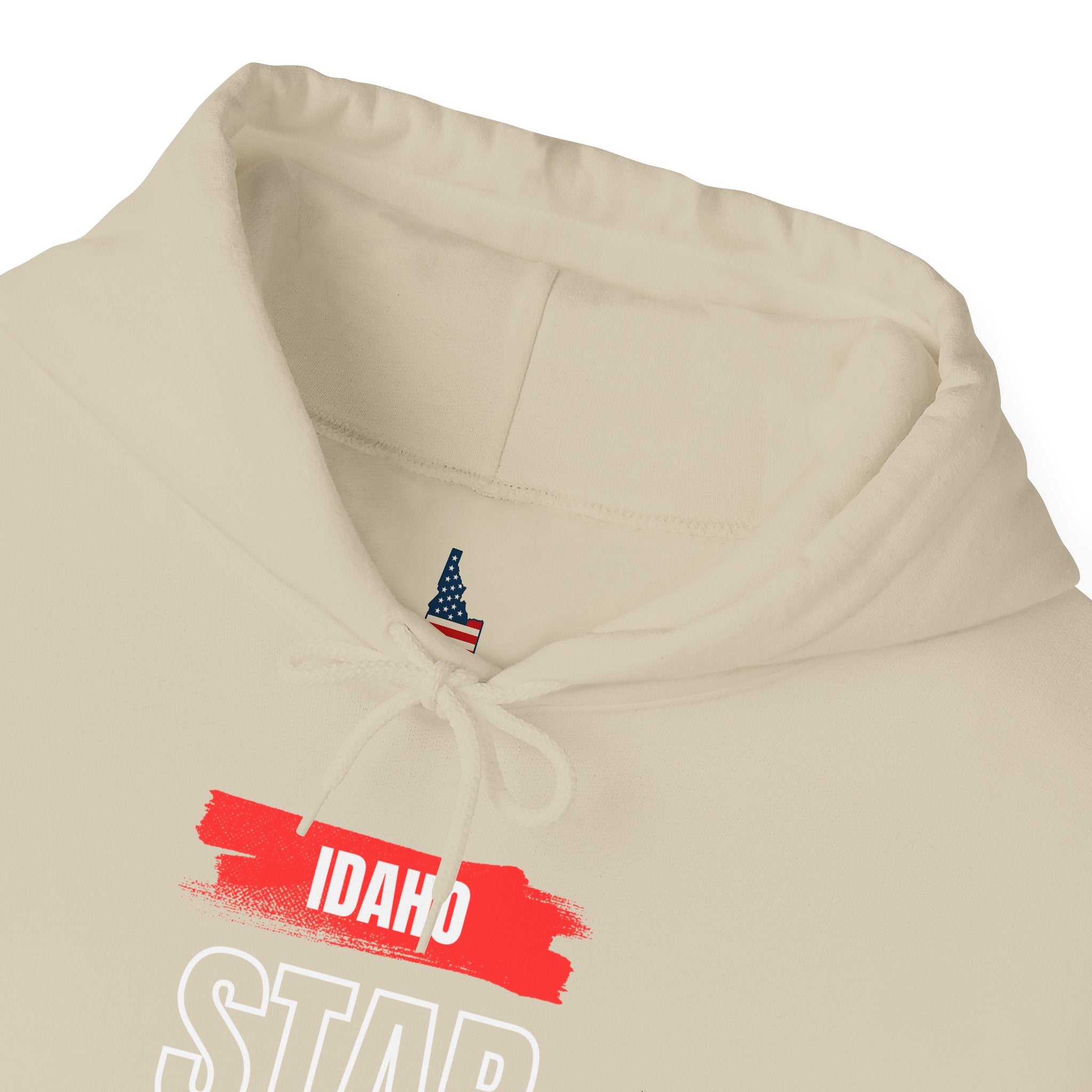Idaho American 'Star' Hoodie with Sleeve Logo