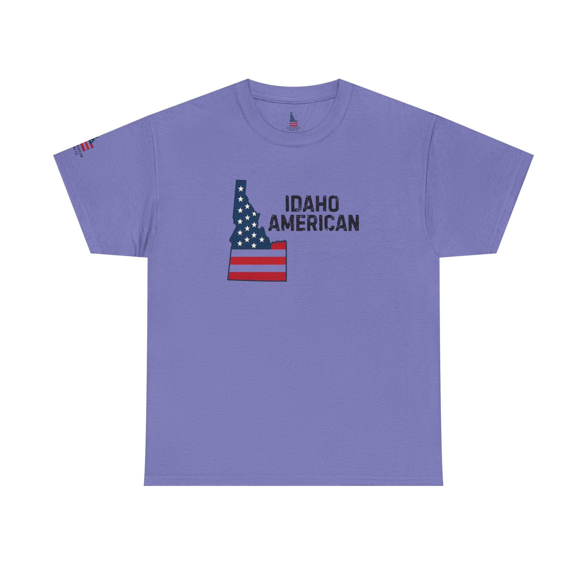Idaho American T-Shirt with Sleeve Logo