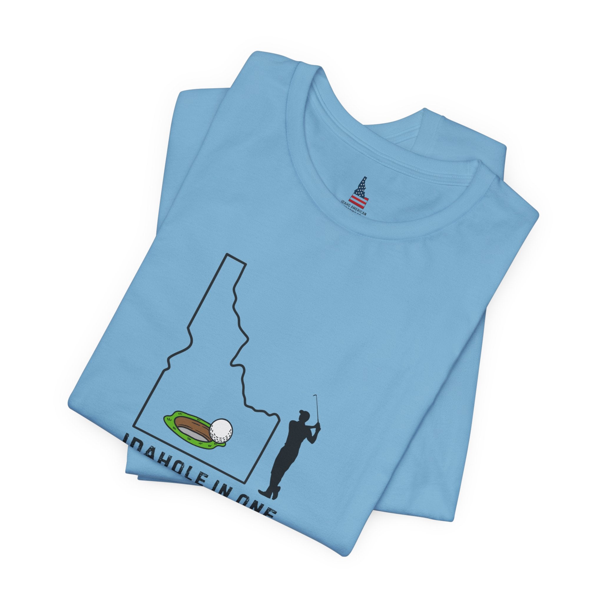 Idahole In One Men's Golf T-Shirt
