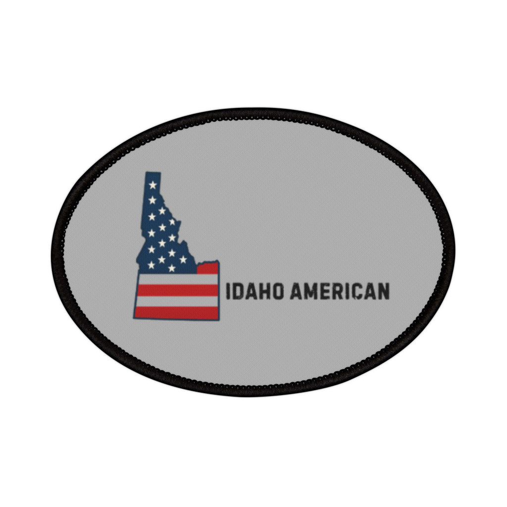 Idaho American Iron-On Patch