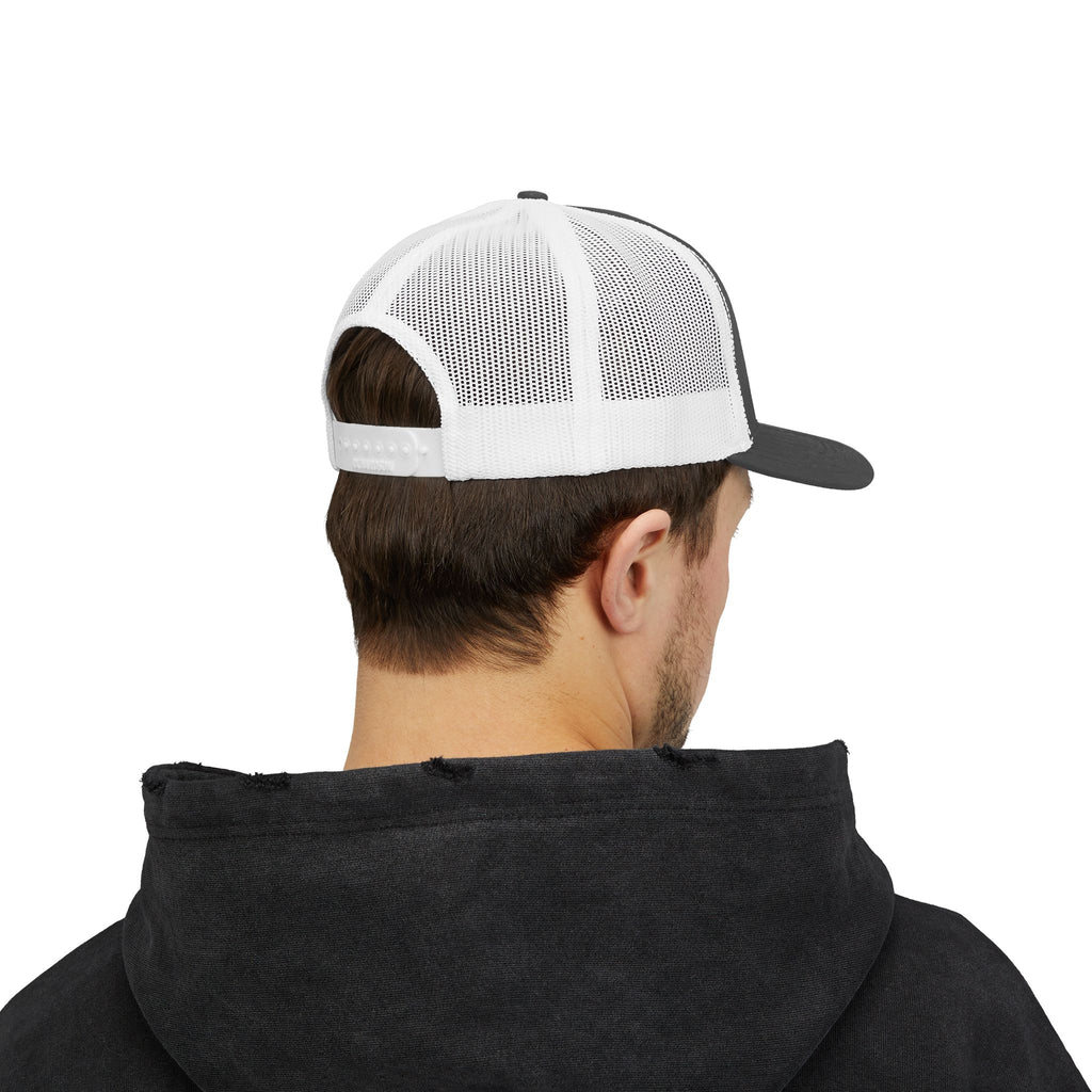 'Idaho American' Embroidered Snapback Trucker Cap